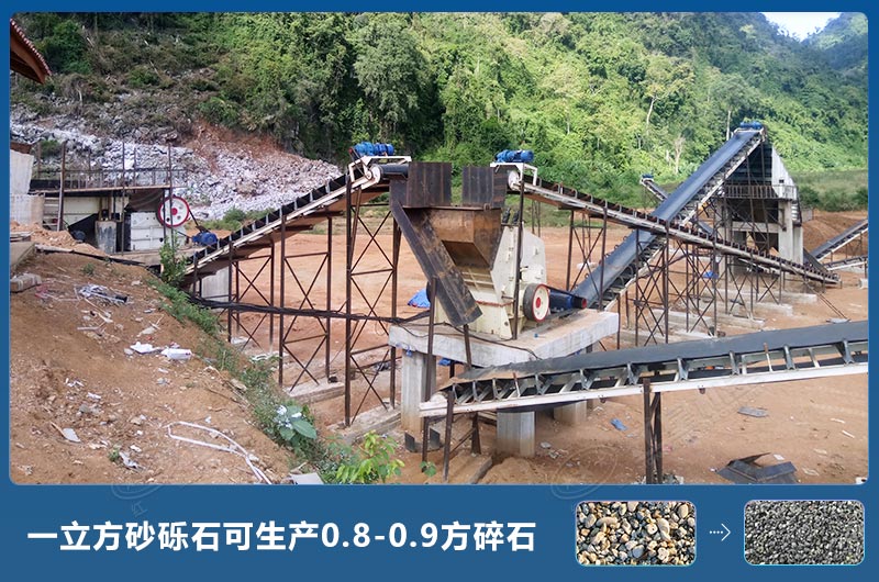 一立方砂礫石可生產(chǎn)多少方碎石？砂礫石破碎機(jī)圖片及價(jià)格