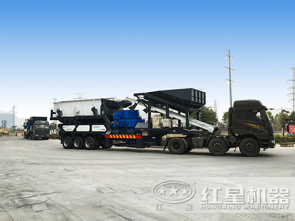 車載式移動制砂機(jī)入駐云貴地區(qū)，拉動當(dāng)?shù)亟?jīng)濟(jì)發(fā)展