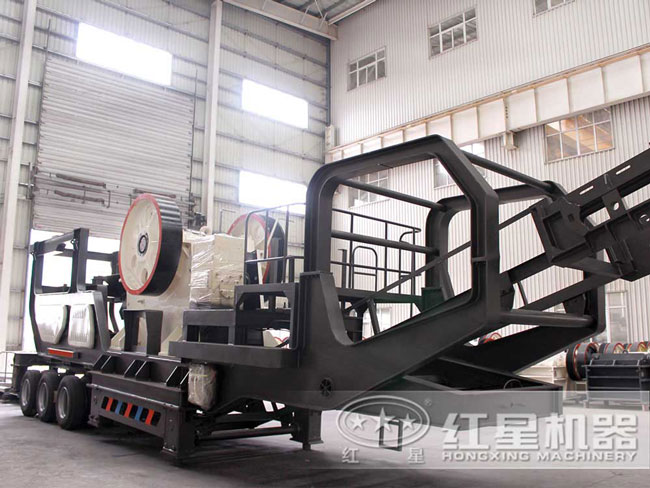 時產40噸車載流動打沙機，縱橫于重慶城鄉(xiāng)之間