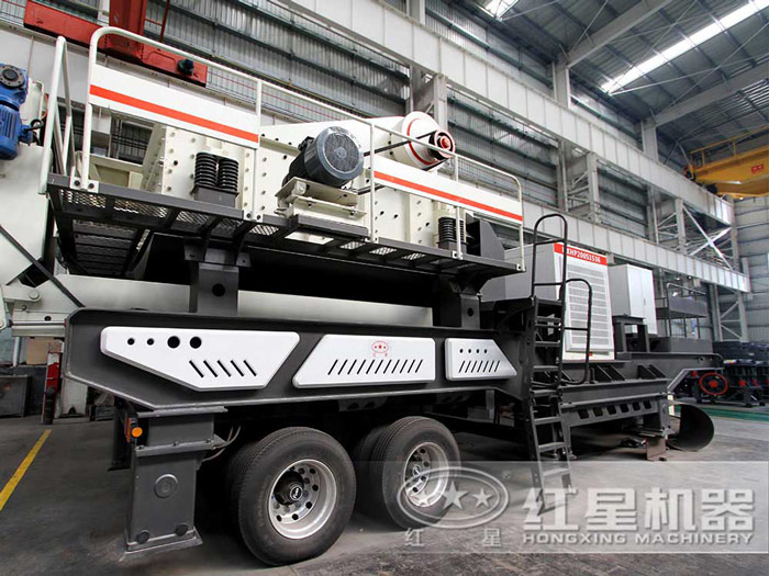 小型車載移動石料破碎機_小投資，大收益