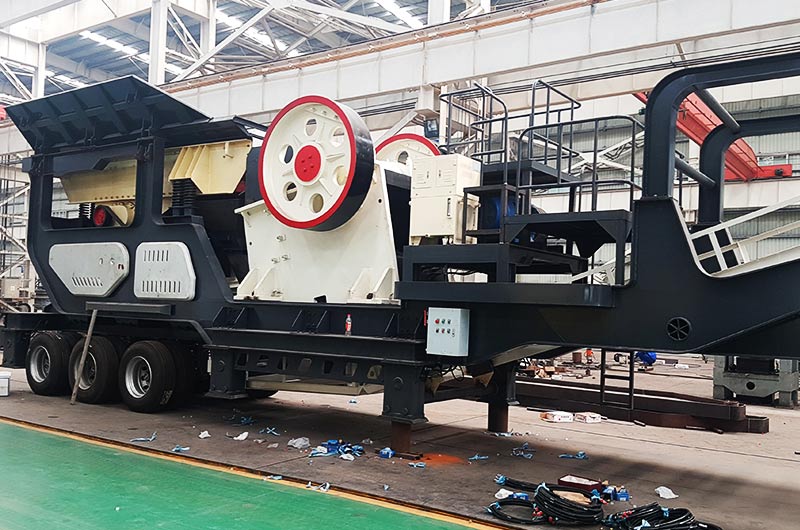 車載流動(dòng)破碎石仔機(jī)，一體式作業(yè)，碎石更輕松