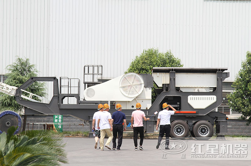 時產40-80噸移動破碎機配置、價格及生產視頻